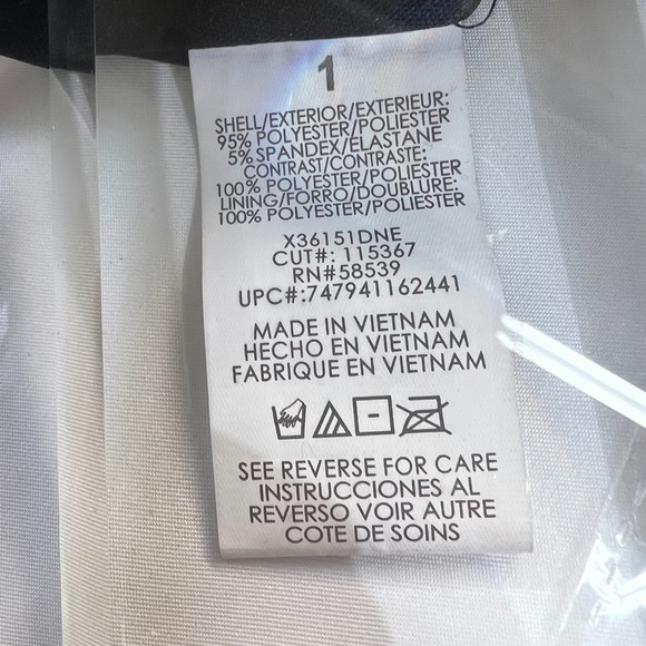 90’s Speechless Black Sheer Mesh and Floral Embroidery Hi-Low Dress XS - Picture 6 of 10